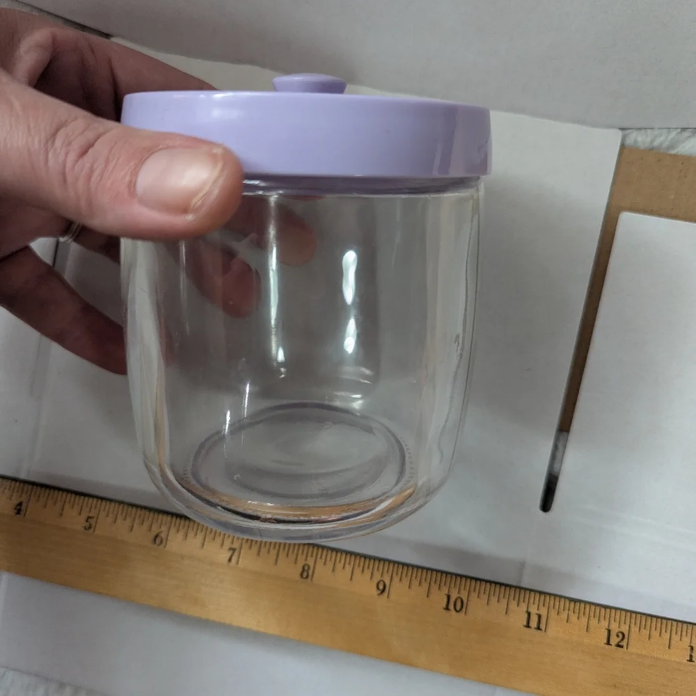 Purple Storage Organizer And 2 Containers